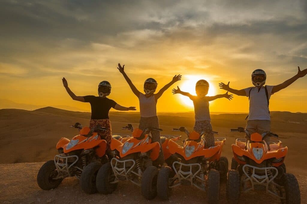 Agafay Desert Sunset & Quad Escape