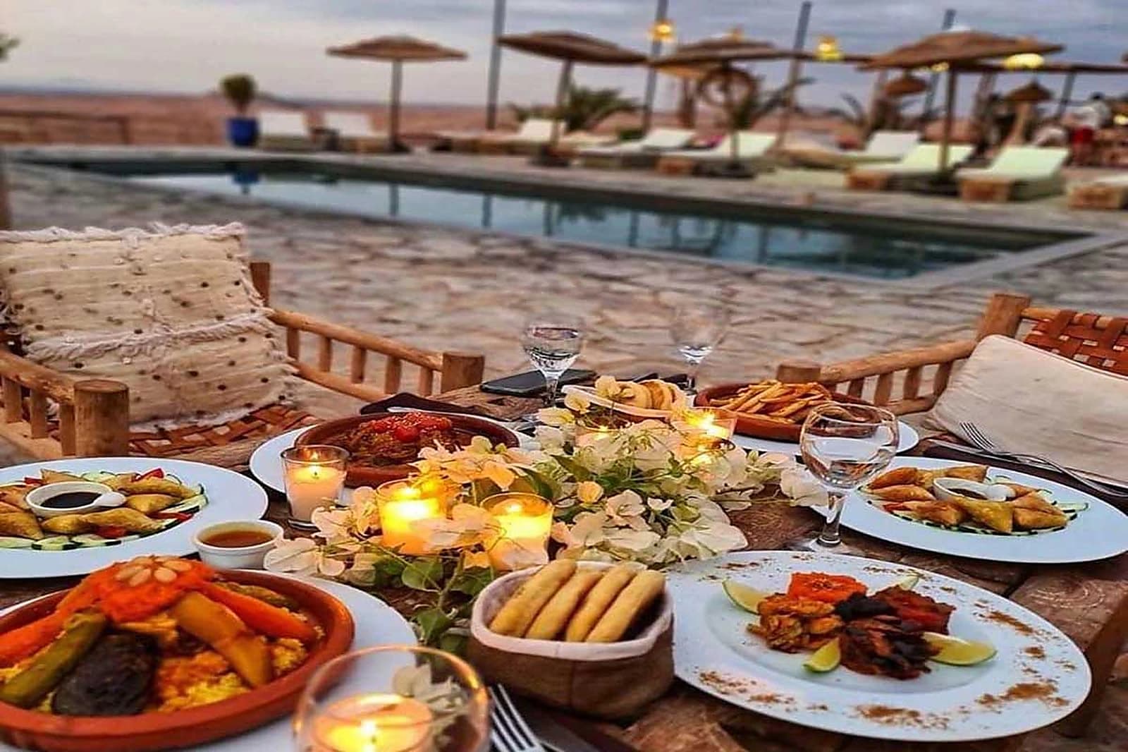 Agafay Desert Sunset & Candlelit Dining